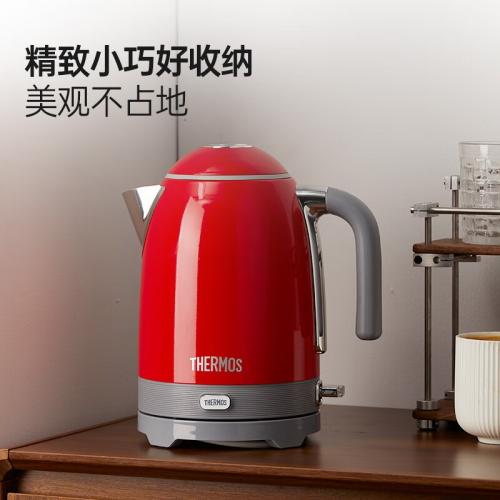 【膳魔师】膳魔师一键恒温电热水壶1.7升 EHA-1332A-R 红色
